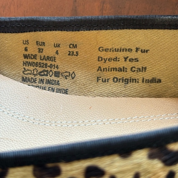 Hush Puppies Bounce Leopard Print Flat - Picture 8 of 8